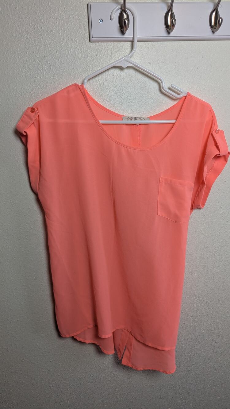 Pink Rose Women's Blouse Size Large